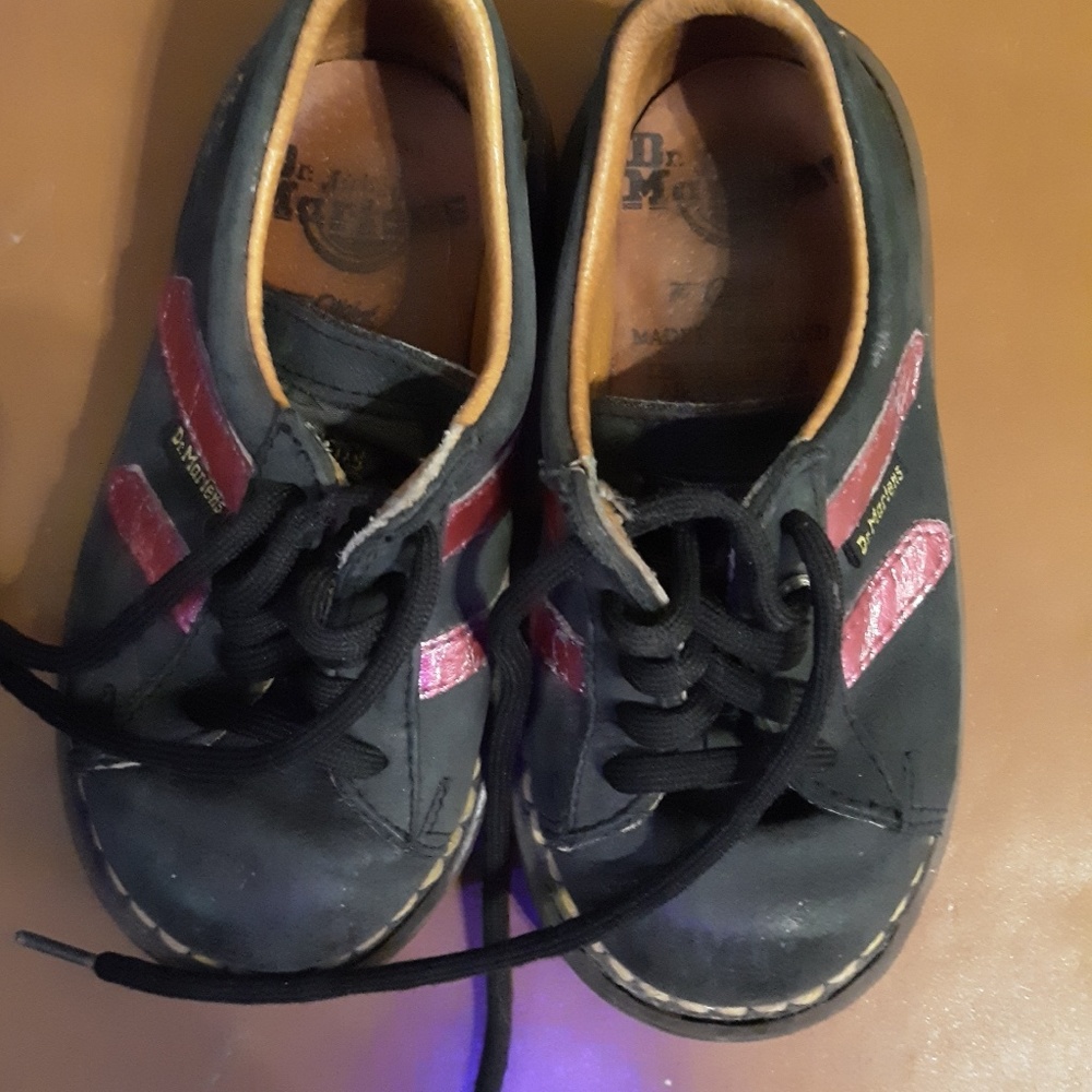 Vintage Dr. Martens Made in England Toddler Shoes.